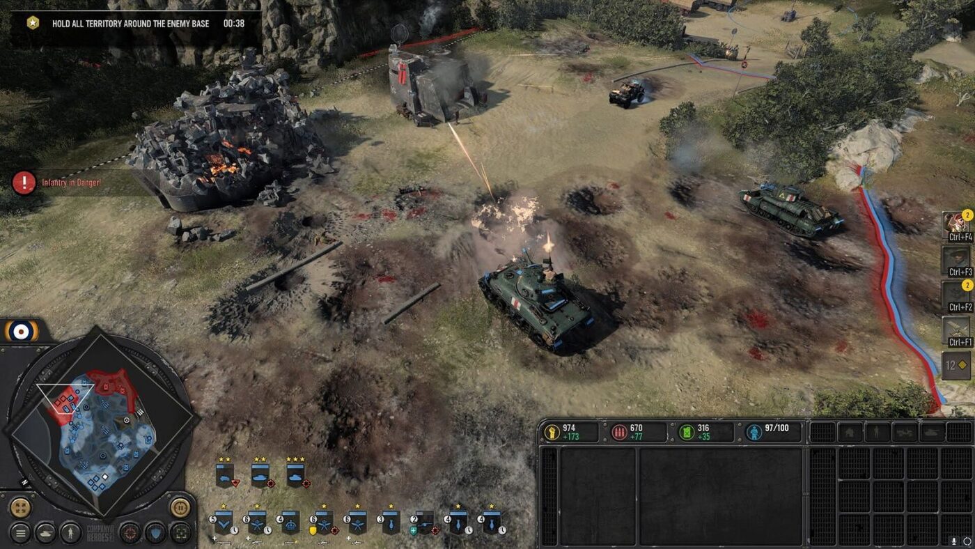 Đồ họa tuyệt đẹp trong Company of Heroes 3