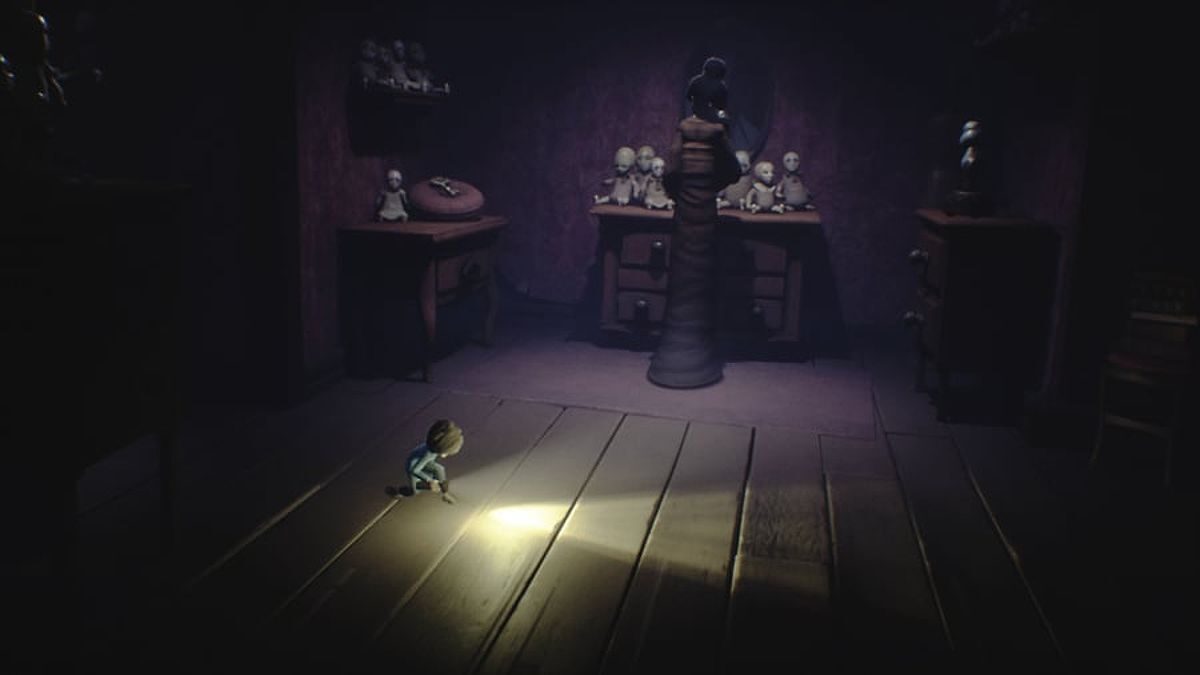 Hình ảnh môi trường u ám trong Little Nightmares