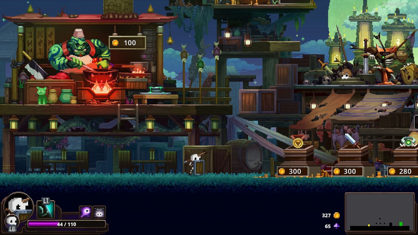 Skul: The Hero Slayer - Trải nghiệm chiến đấu trong game