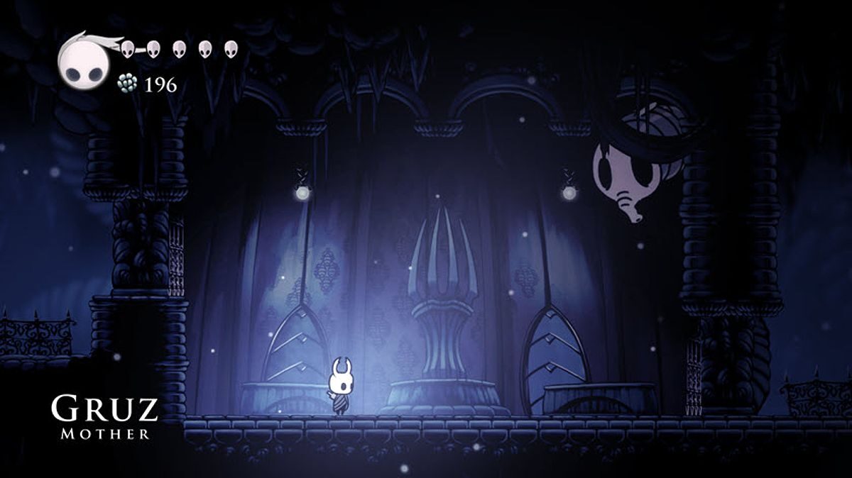 Trận chiến với boss trong Hollow Knight